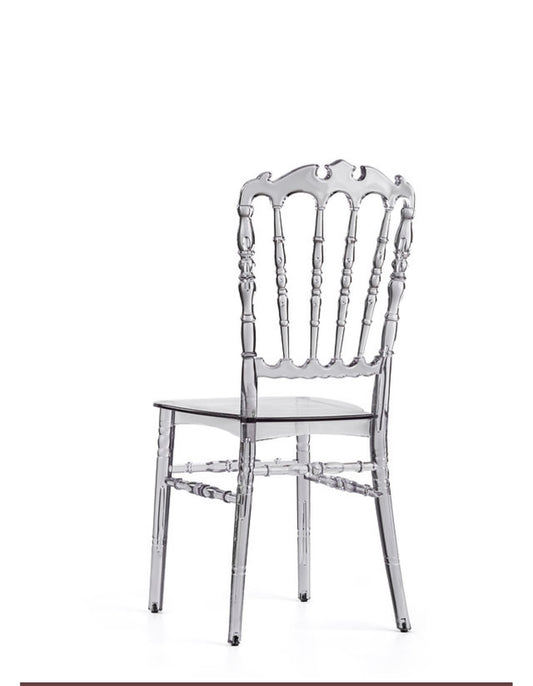 Chaises Royale plexis transparente