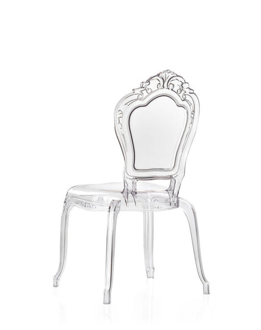 Chaise Vogue plexis transparente