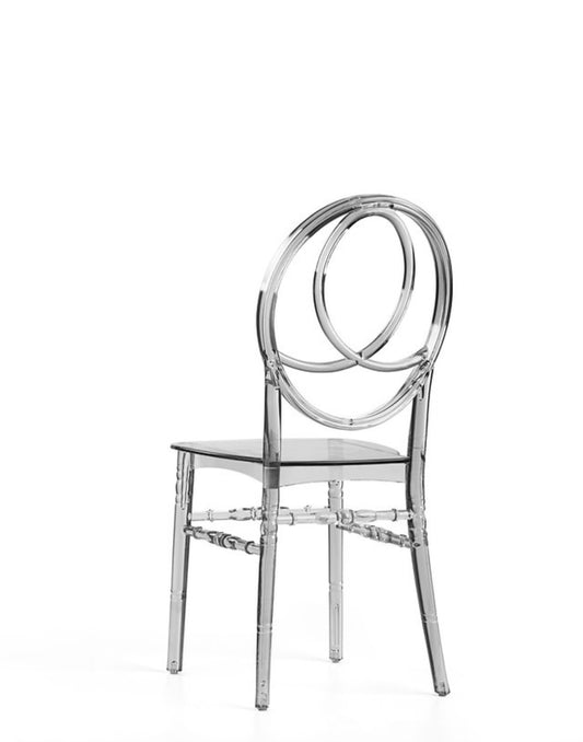 Chaise phœnix plexis transparente