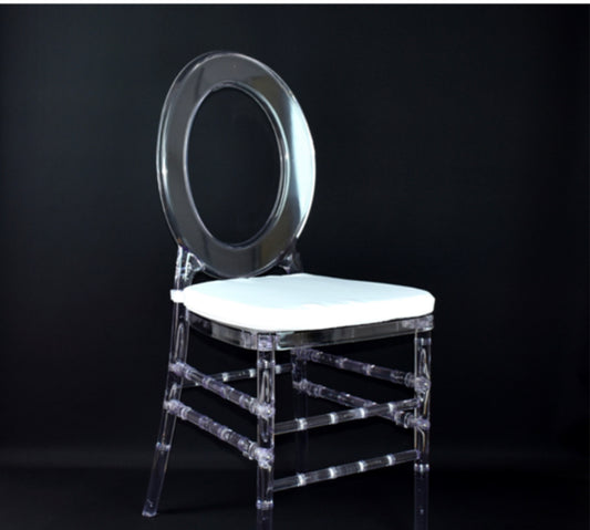 Location chaises Medaillon Plexis