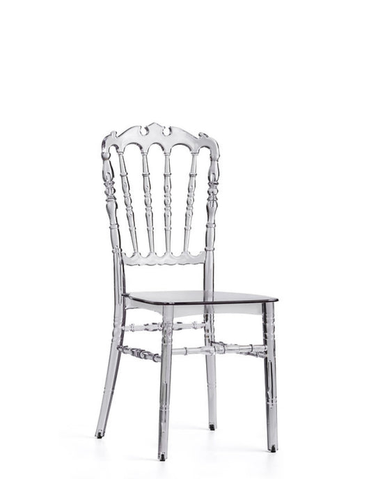 Chaises Royale plexis transparente