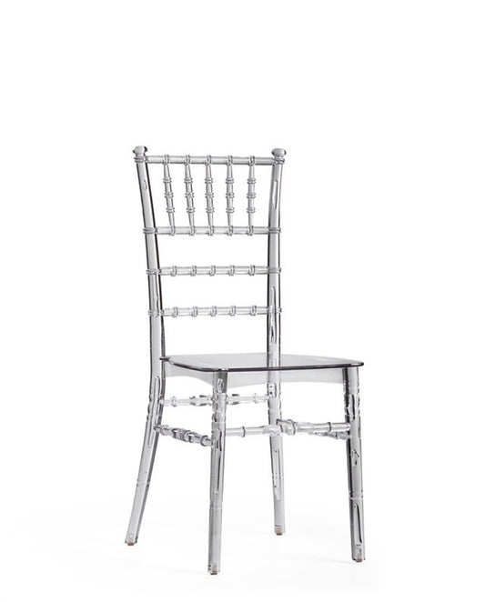Chaise chiwari Plexis transparente