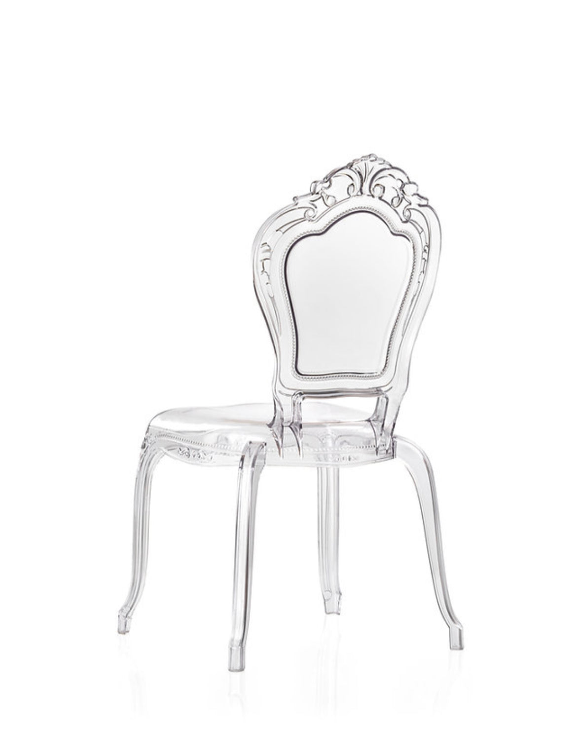 Chaise Vogue plexis transparente