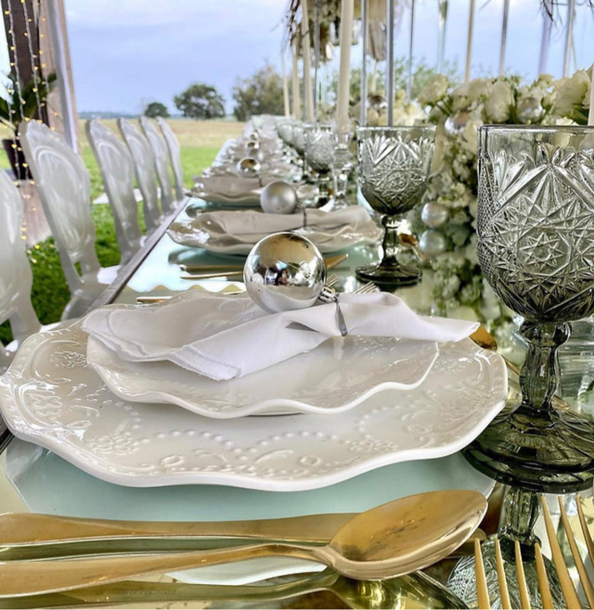 Chaise Vogue plexis transparente