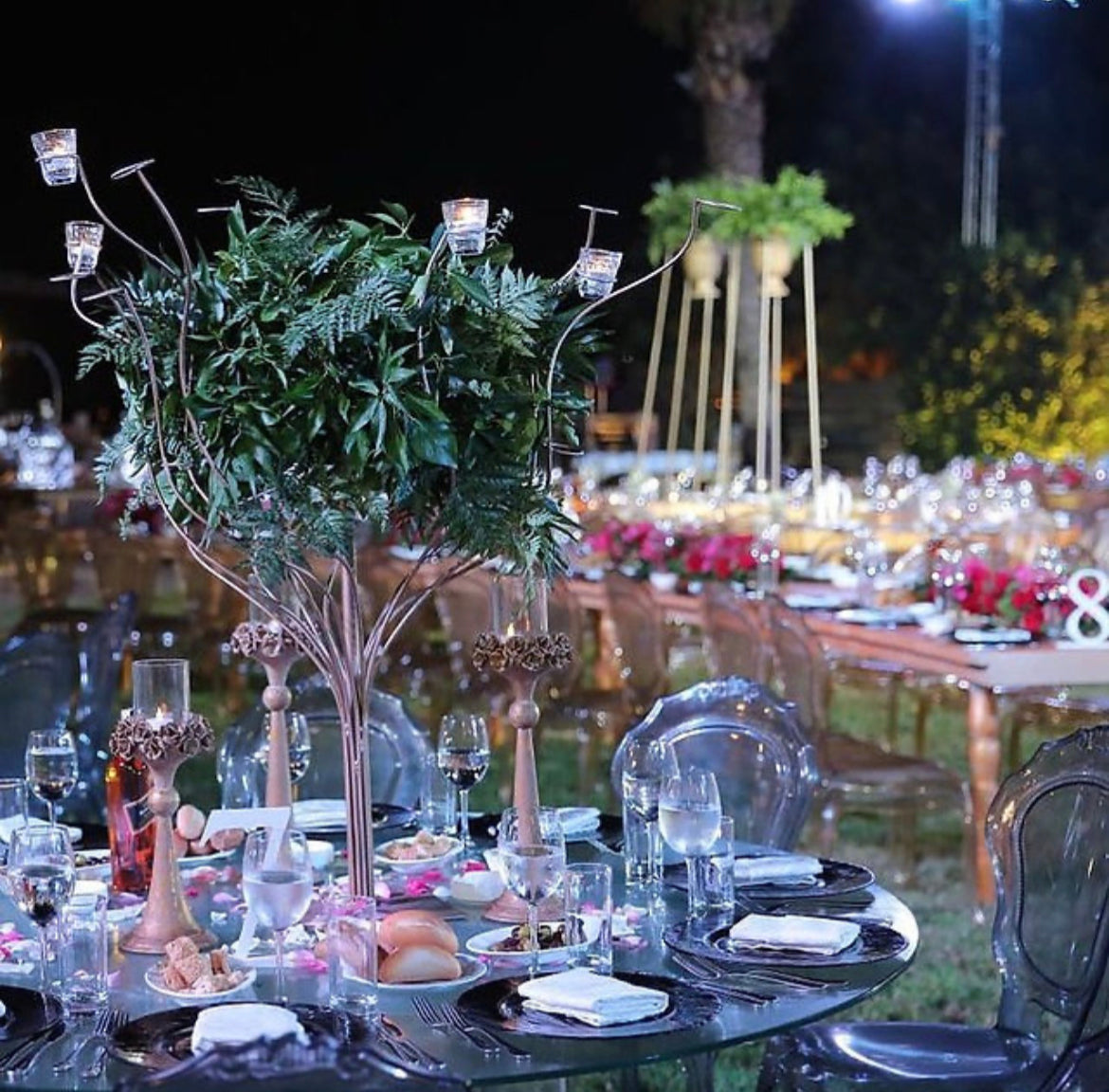 Chaise Vogue plexis transparente