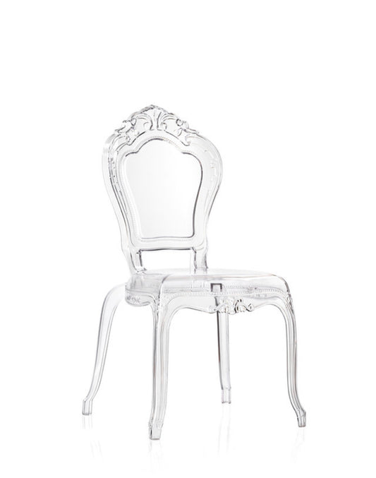 Chaise Vogue plexis transparente