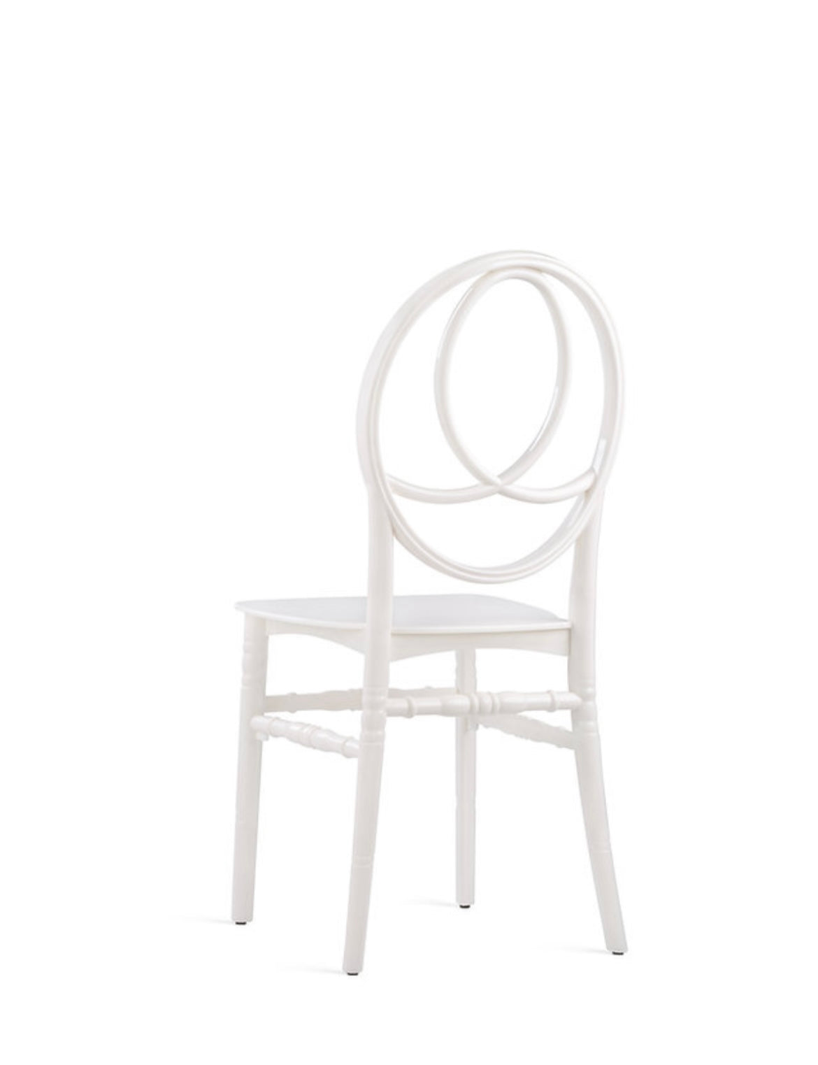 Chaises Medaillon blanches à la location