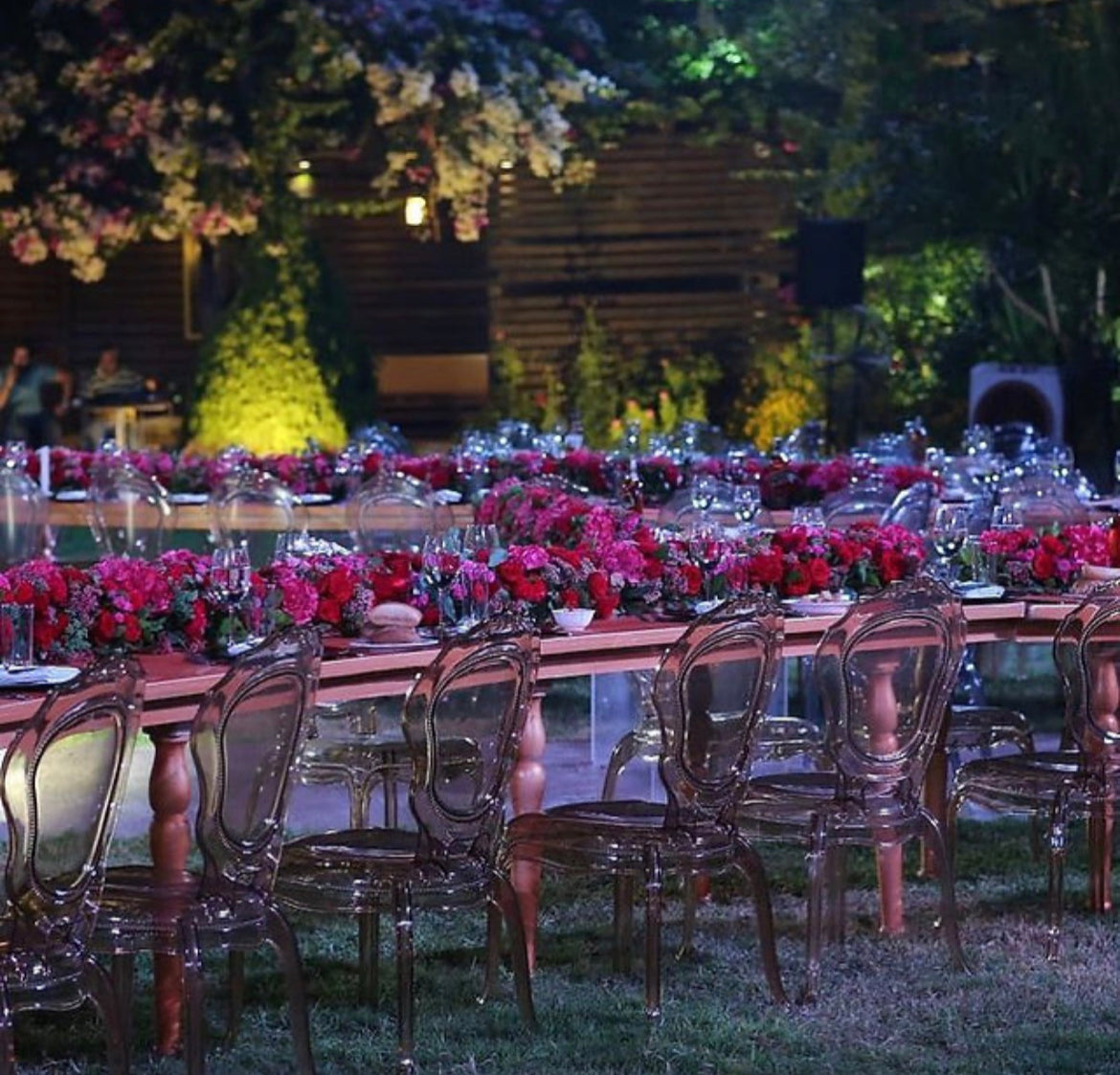 Chaise Vogue plexis transparente